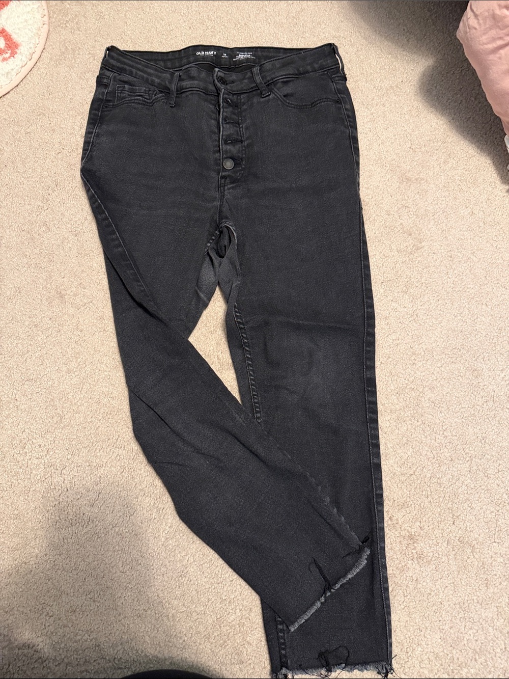 Black High-Rise Skinny Jeans - Women